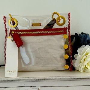 NWT Hammitt Tony Small Stadium-Approved Clear Crossbody